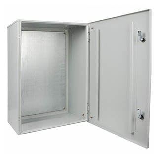 UBox 70*50*30 IP31 Корпус з монтажною панеллю металевий, АСКО