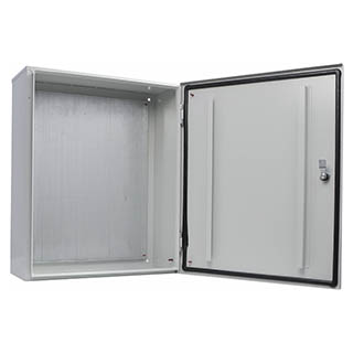 UBox 60*50*20 IP54 Корпус з монтажною панеллю металевий, АСКО