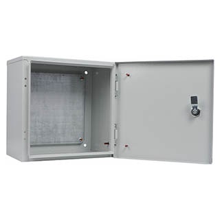 UBox 30*30*15 IP31 Корпус з монтажною панеллю металевий, АСКО