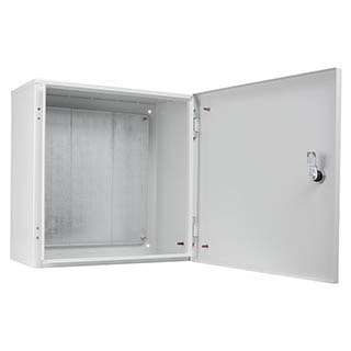 UBox 40*40*25 IP31 Корпус з монтажною панеллю металевий, АСКО