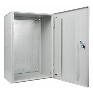 UBox 60*40*20 IP31 Корпус з монтажною панеллю металевий, АСКО