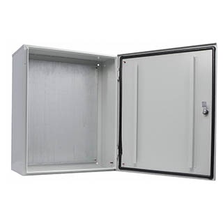 UBox 60*50*25 IP54 Корпус з монтажною панеллю металевий, АСКО
