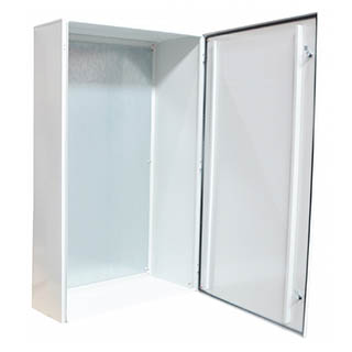 UBox 100*65*30 IP54 Корпус з монтажною панеллю металевий, АСКО