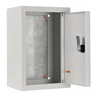 UBox 30*20*15 IP31 Light, Корпус з монтажною панеллю металевий, АСКО