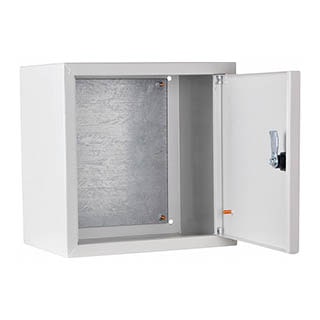 UBox 30*30*20 IP31 Light, Корпус з монтажною панеллю металевий, АСКО