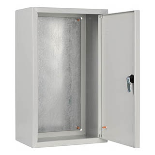 UBox 40*30*20 IP31 Light, Корпус з монтажною панеллю металевий, АСКО