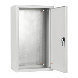 UBox 50*30*20 IP31 Light, Корпус з монтажною панеллю металевий, АСКО