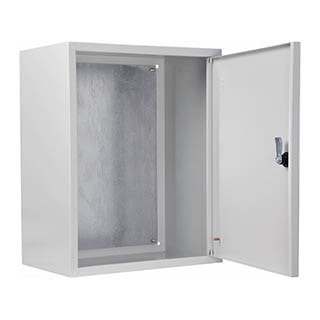UBox 50*40*20 IP31 Light, Корпус з монтажною панеллю металевий, АСКО