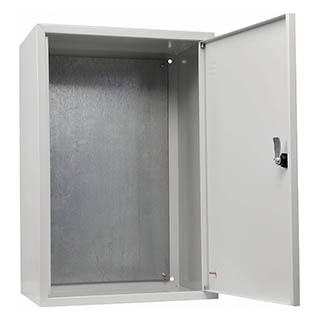 UBox 60*50*25 IP31 Light, Корпус з монтажною панеллю металевий, АСКО