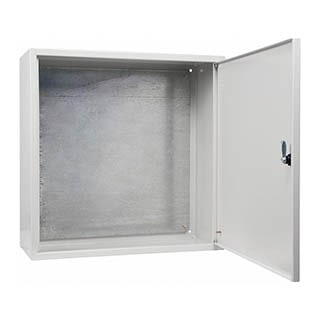 UBox 60*60*25 IP31 Light, Корпус з монтажною панеллю металевий, АСКО