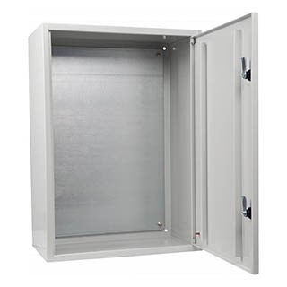 UBox 70*50*30 IP31 Light, Корпус з монтажною панеллю металевий, АСКО