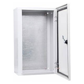 UBox 50*30*20 IP54 Light, Корпус з монтажною панеллю металевий, АСКО