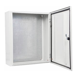 UBox 60*50*25 IP54 Light, Корпус з монтажною панеллю металевий, АСКО