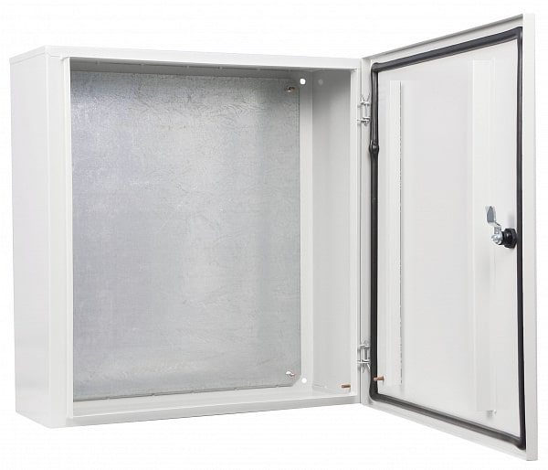UBox 60*60*25 IP54 Light, Корпус з монтажною панеллю металевий, АСКО
