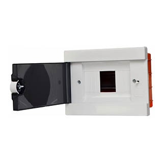 UBox 6 мод, вбуд., Корпус модульний пластиковий, АСКО