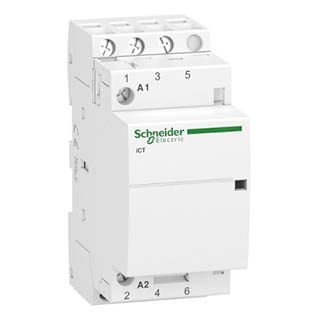 iCT 25A 3НВ 220/240В, Контактор модульний Schneider