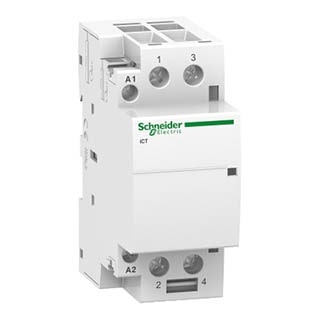 iCT 40A 2НВ 220/240В, Контактор модульний Schneider