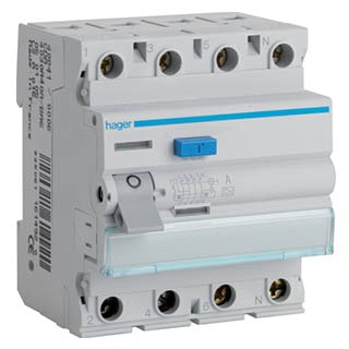 CPA440D 4P 40A 300mA тип A (селективний), ПЗВ Hager