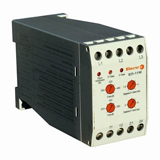 ЕЛ-11М Реле контролю напруги та послідовності фаз Electro
