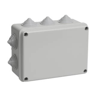 КМ41241, 150х110х70мм, Коробка монтажна для відкритого монтажу, IP44