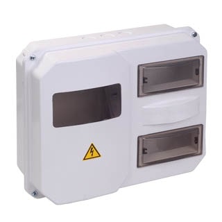 ЩУРн-П 1/12 для 1-ф лічильника навісний 270х330х110 IP55