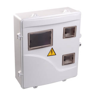 ЩУРн-П 3/6 для 3-ф лічильника навісний 400х350х125 IP55