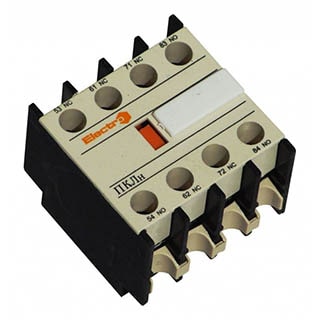 ПКЛн, 3NO+1NC, Додатковий контакт Electro