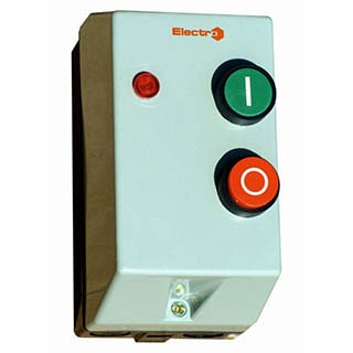 ПМЛк-1, 9А, 220/230В, з тепловим реле, з індикатором, в корпусі IP54 Electro