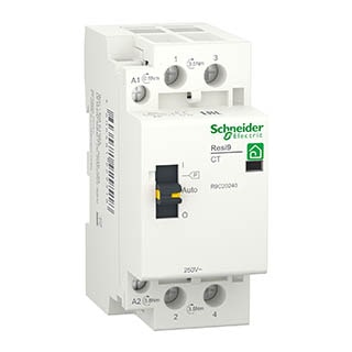 RESI9 1P+N 63A 2НВ 230В, Контактор модульний Schneider