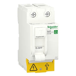 RESI9 2P 25A 30mA тип А, Диференційне реле Schneider
