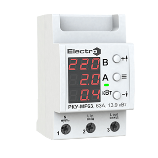 РКУ MF63, Реле напруги Electro