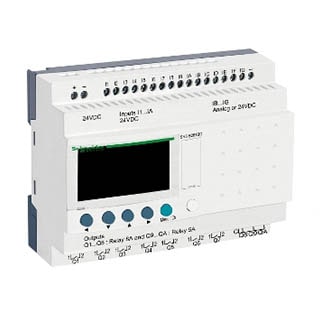 Інтелектуальне реле 16ВХ/10ВИХ =24В ZELIO, SR3B261BD, Schneider