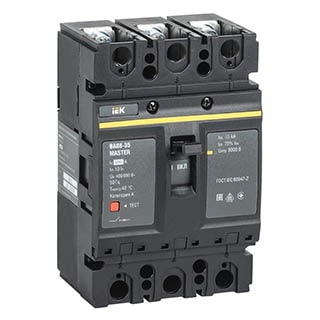 ВА88-35 3Р 200А 35кА MASTER, Автоматичний вимикач, IEK