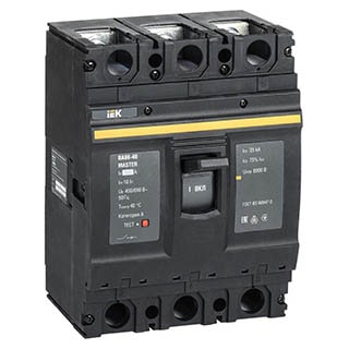 ВА88-40 3Р 500А 35кА MASTER, Автоматичний вимикач, IEK