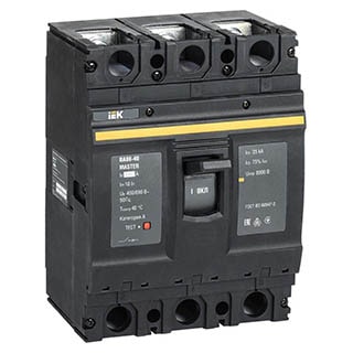 ВА88-40 3Р 630А 35кА MASTER, Автоматичний вимикач, IEK