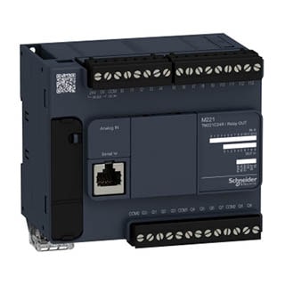 M221 24 ВХ/ВИХ РЕЛЕ 1RS485 TM221C24R, ПЛК, Schneider