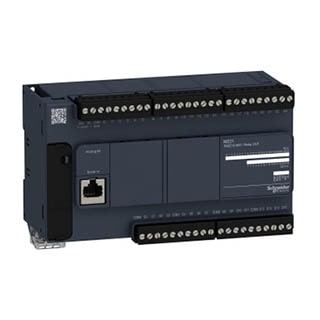 M221 40 ВХ/ВИХ РЕЛЕ 1RS485 TM221C40R, ПЛК, Schneider