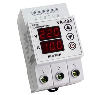 DigiTOP VA-40A, Реле напруги