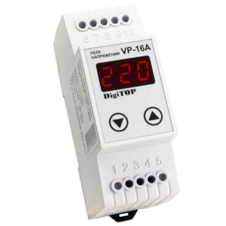 DigiTOP VP-16A, Реле напруги