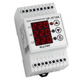 DigiTOP VP-3F10А, Реле напруги