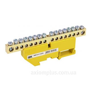 ШНІ-8х12-16-Д-Ж, Шина IEK PE "земля" на DIN-ізоляторі