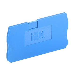 Заглушка КПІ 3в-1,5/2,5 3 виведення синя IEK