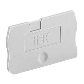 Заглушка КПІ 2в-1,5/2,5 сіра IEK