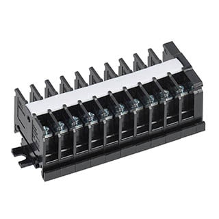 БЗН TK-030 4 мм2 30А на DIN-рейку 10 пар, Блок затискачів IEK