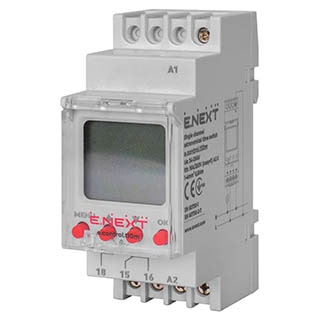 e.control.t10m, Реле часу астрономічне одноканальне, E.NEXT