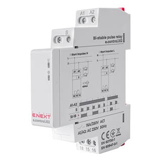 e.control.i02, Реле імпульсне 16A, 230V, E.NEXT