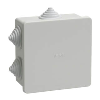КМ41235, 85х85х40мм, Коробка монтажна для відкритого монтажу, IP44
