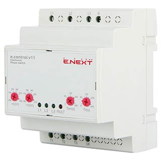 e.control.v11, Реле вибору фаз 16А, E.NEXT