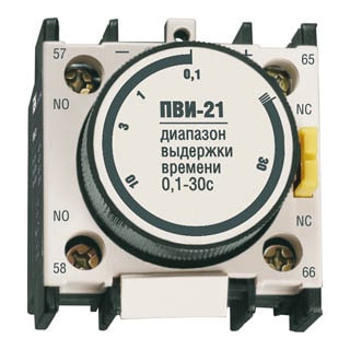 Приставка ПВИ-11 затримка на вмик. 0.1-30сек. 1з+1р IEK